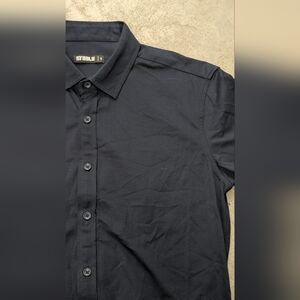 St33le Navy Shirt, Small
